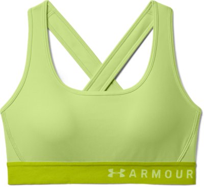 Modern Running Bra for Women Under Armour Mid Crossback Compression Sports Bra Light and Breathable High Support Sports Bra